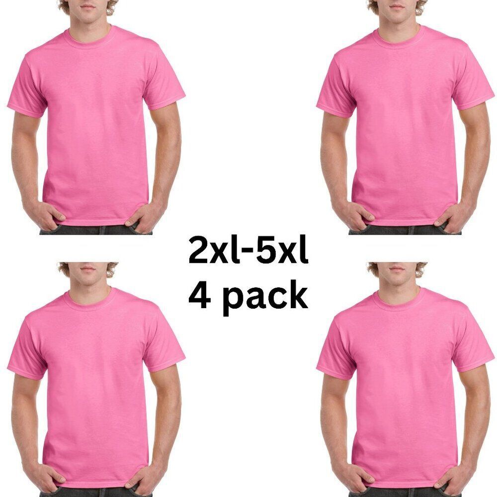 NEW 4 pack unisex/ men women shirt short sleeve 4 shirts great deal!